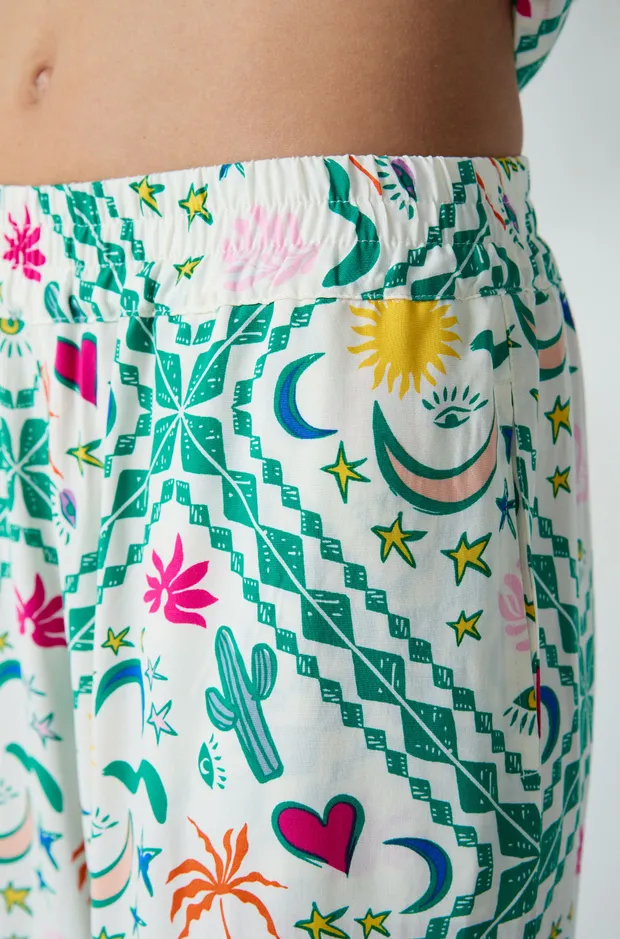 FADELLA - Printed pyjama pants 6552383