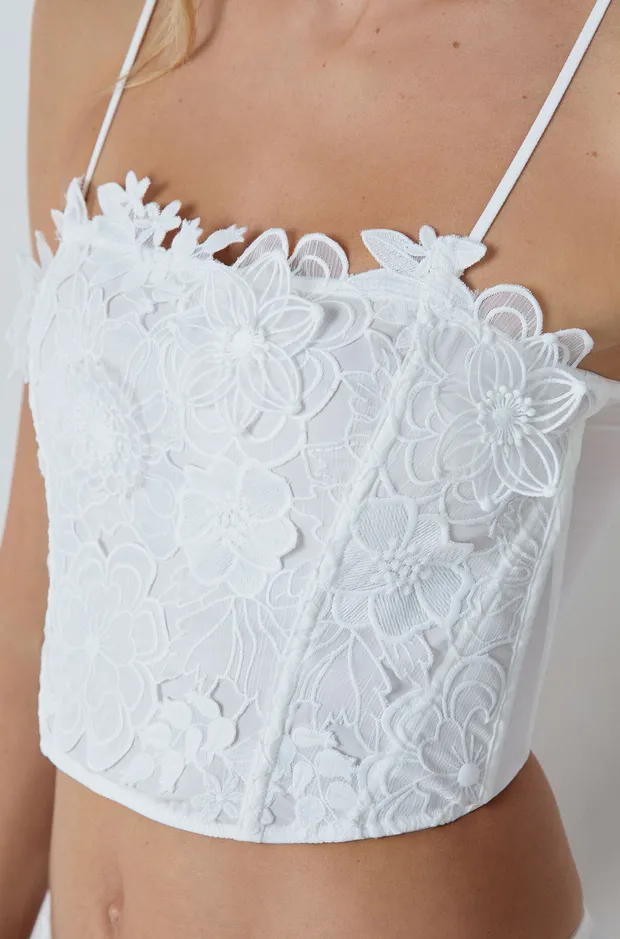 PROMESSE Unlined Bustier Bra 6552607