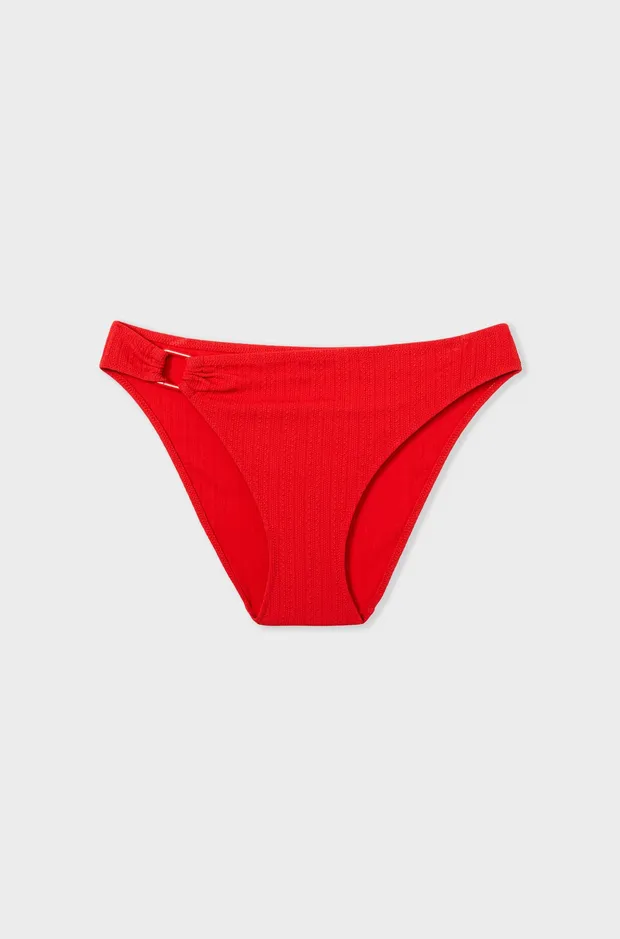 ZAGARA Bikini bottom with ring detail 6553126