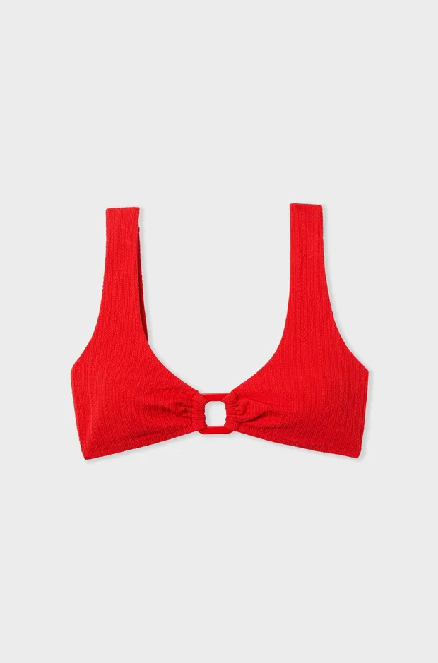 ZAGARA Bikini top bralette with ring detail 6553127