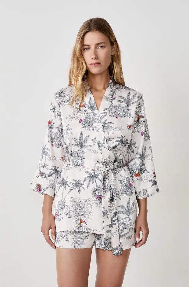 SELVA - Satin dressing gown 6553556