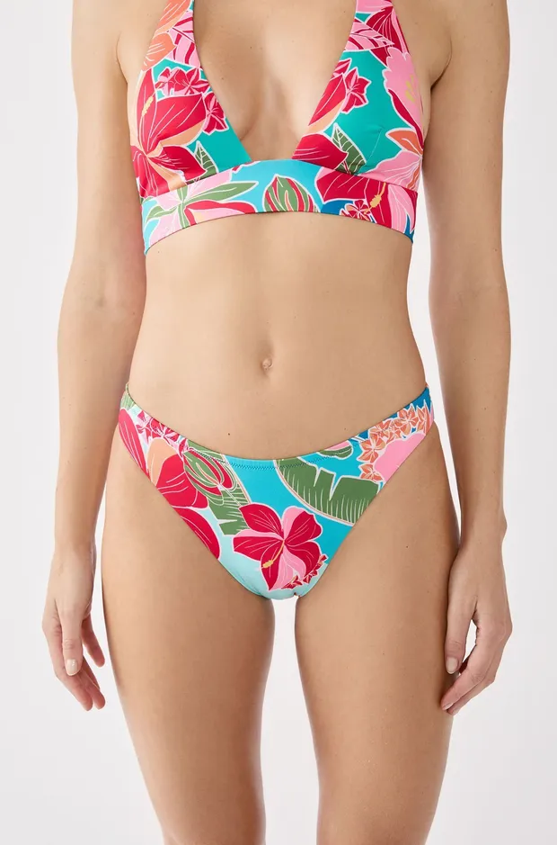 HIBISCUS Patterned bikini bottom brief 6554688