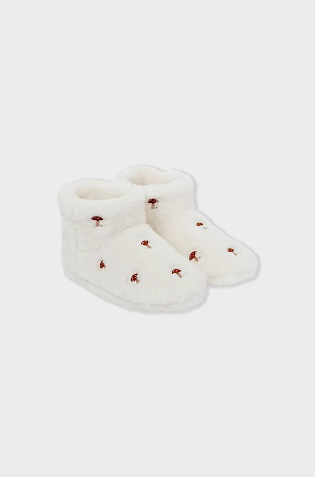 JACK Faux fur ankle boot slippers 6555808