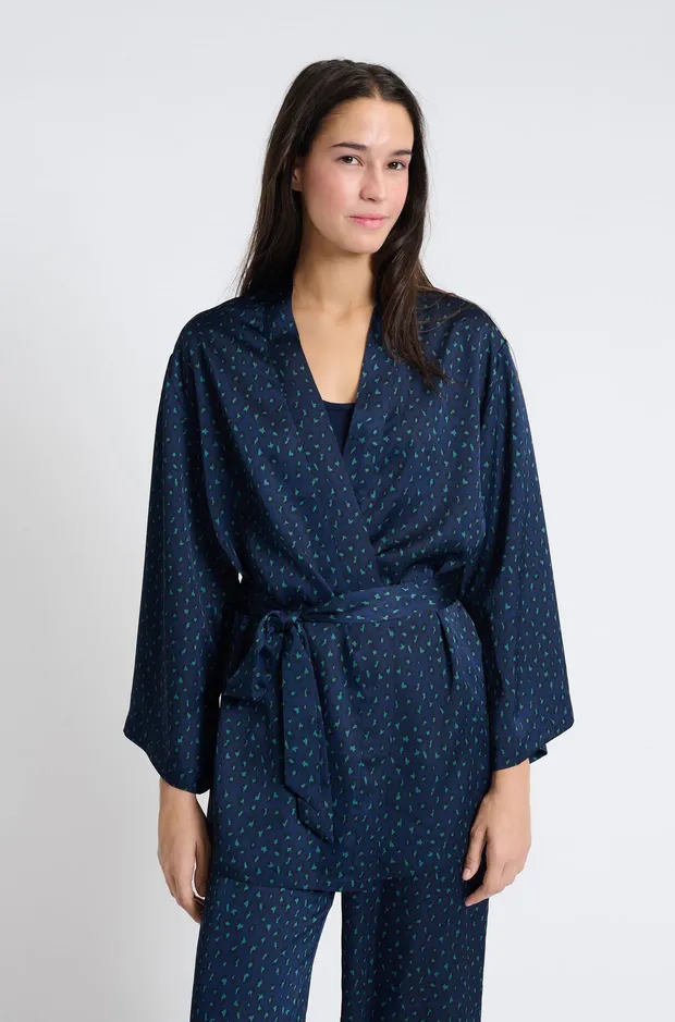 MYRTAH Satin robe 6555871