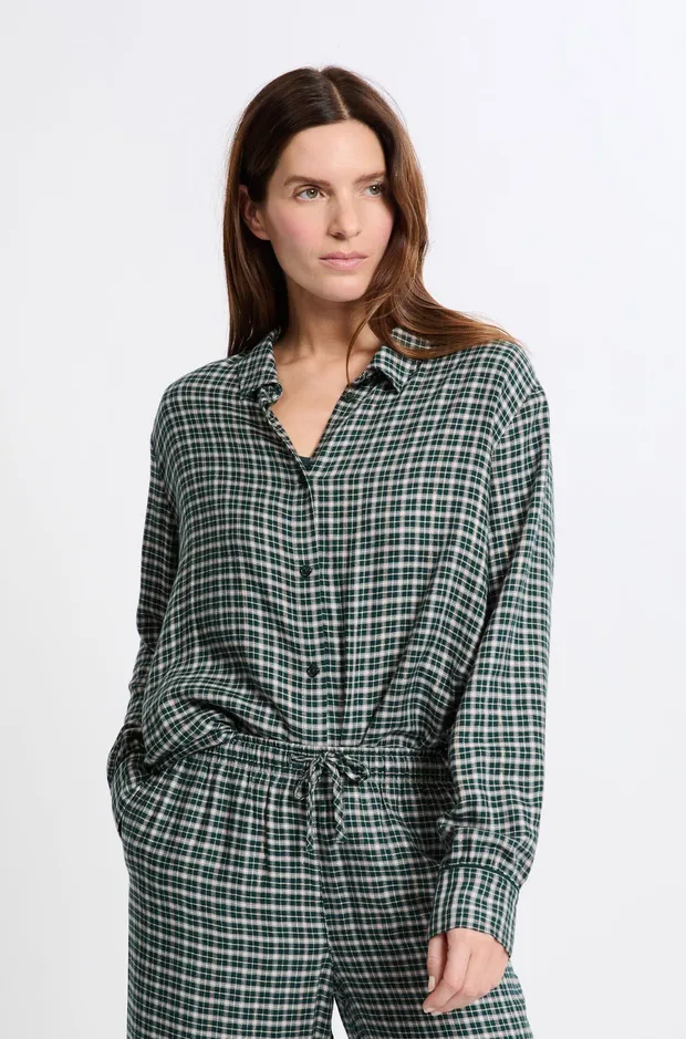FIOREX Checkered pyjama shirt 6556113