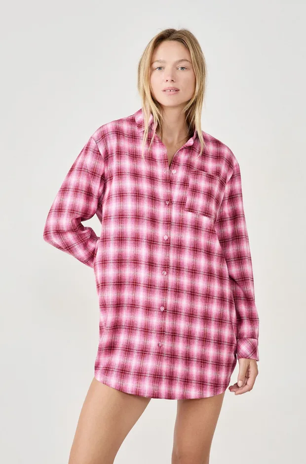 LUANA Checkered pyjama shirt 6556197