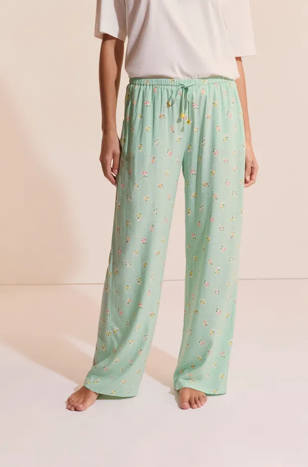 BAYA Patterned Pajama Pants 6558810