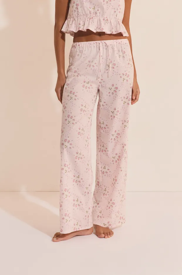 ODESSA Floral Patterned Pajama Pants 6558825