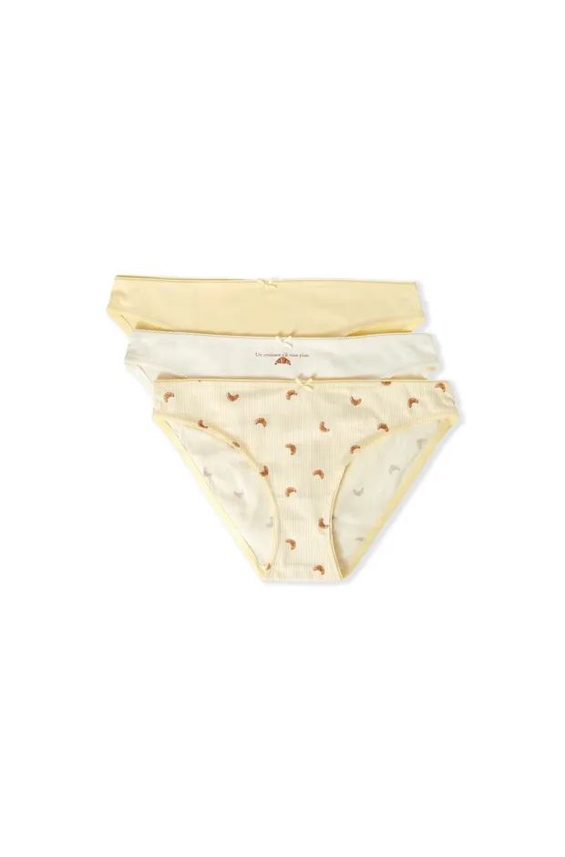 JACKIE 3-Pack Cotton Briefs 6560328