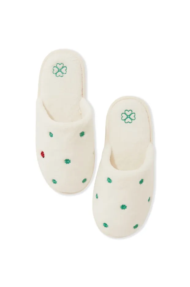 GARDEN Polka Dot Mule Slippers 6560596