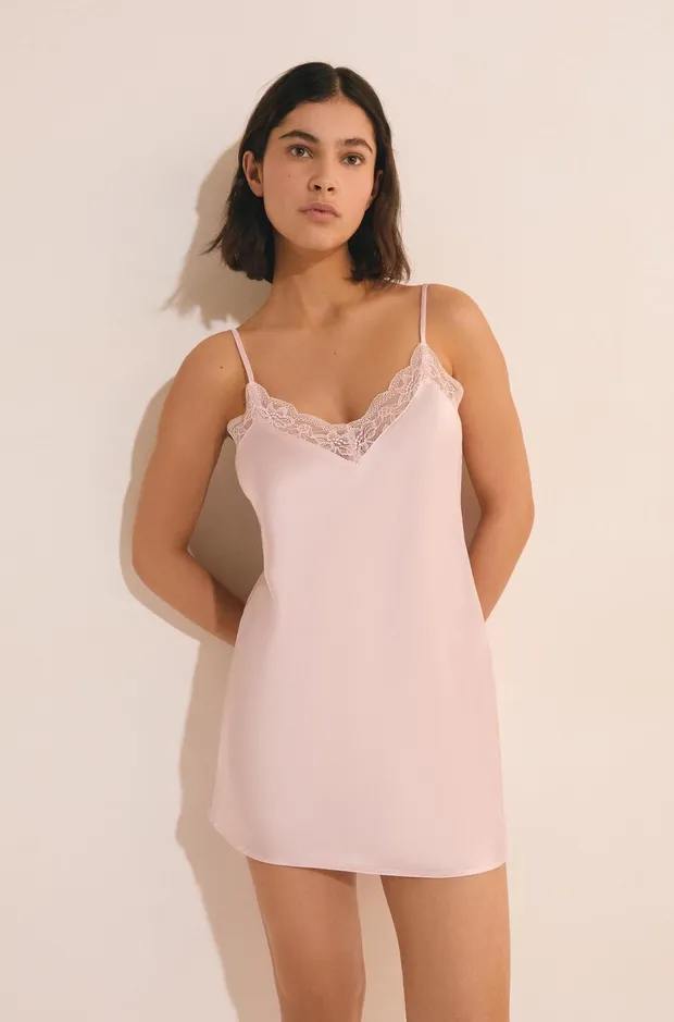 DESIRE Short Satin Nightdress 6560814