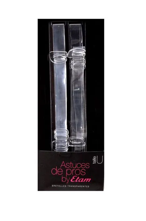 Transparent removable straps - BRETELLES TRANSPARENTES - TRANSPARENT - Etam